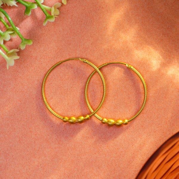 Elegant Gold Hoop Earrings