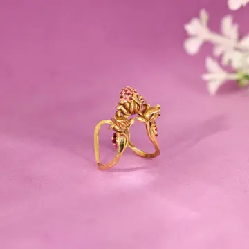 Golden Blossom Ring