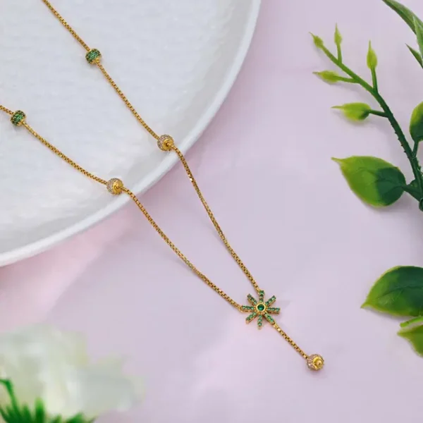Spark Gold Necklace